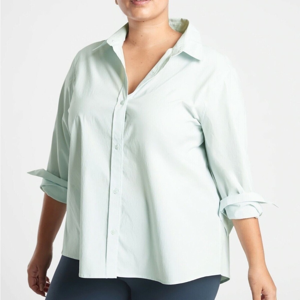 Athleta Midtown‎ Button Down Shirt